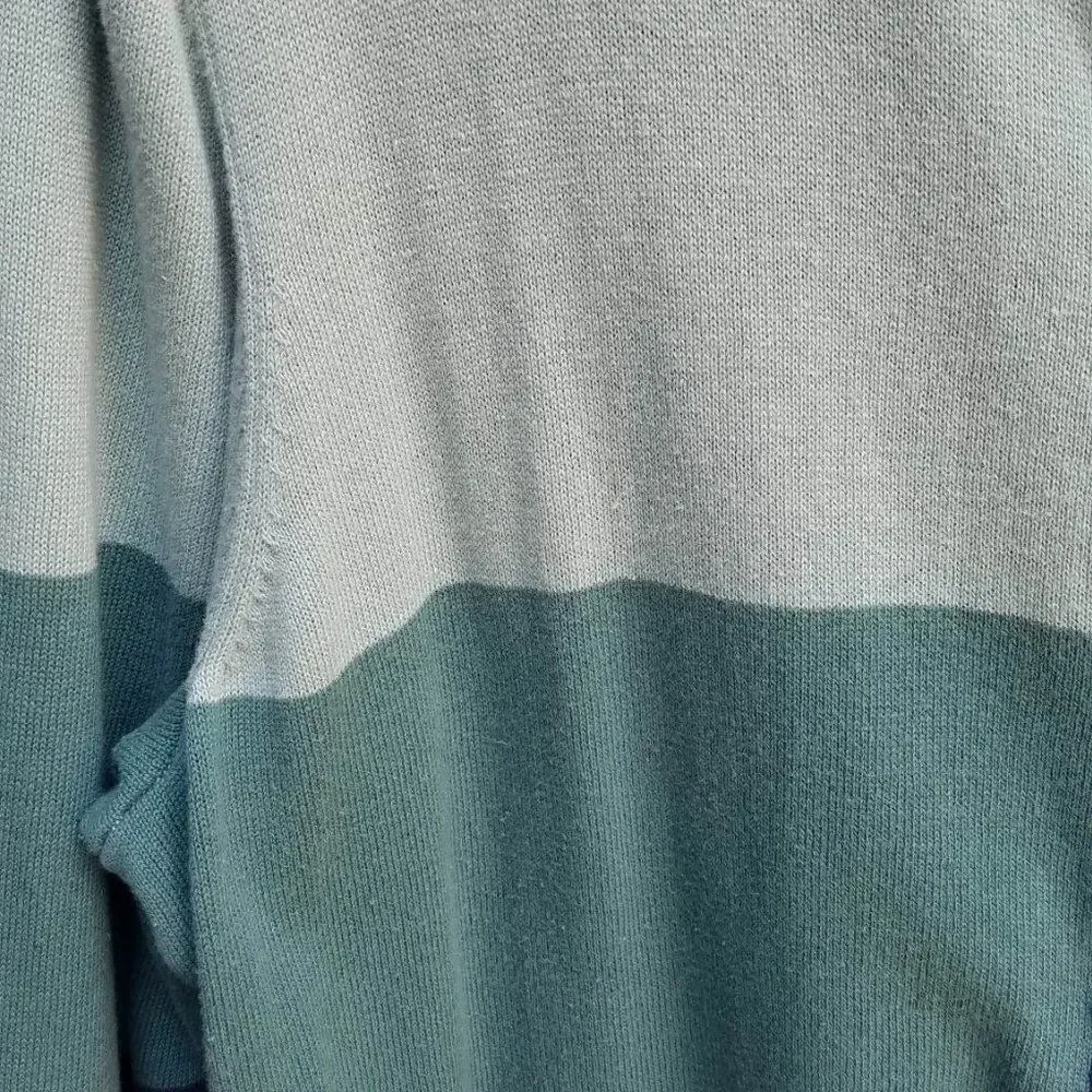 C J Banks Shades of Green Cotton Cardigan size 1X
